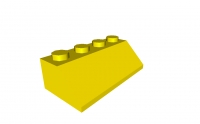 Lego Schrägstein 2 x 4 (3037)