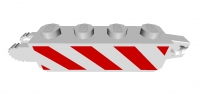 Lego Scharnierstein 1 x 4 bedruckt (30387p02)