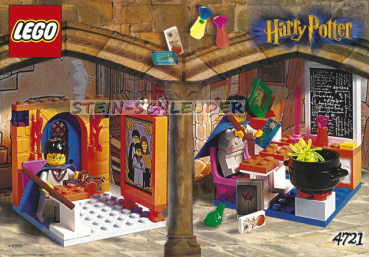 Lego Bauanleitung  -Hogwarts Classroom- (4721)