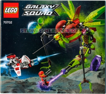 Lego Galaxy Squad Anleitung -Warp Stinger- (70702)