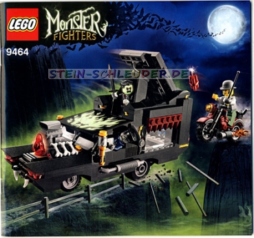Lego Monster Fighters Anleitung -The Vampyre Hearse- (9464)