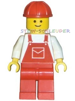 Lego Town Minifigur -Latzhose mit Brief- (973pb0203c05)