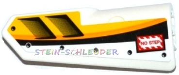 Lego Technik Verkleidungspaneel #22 mit Sticker (11947pb019)