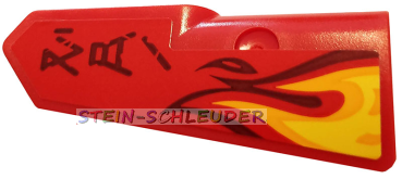 Lego Technik Verkleidungspaneel #22 mit Sticker (11947pb032)