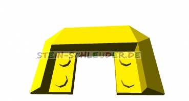 Lego Schrägstein / Zugdach 6 x 4 (13269)