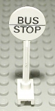 Lego Verkehrszeichen -Bus Stop- (14pb03)