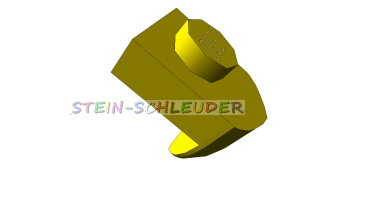 Lego Platte 1 x 1 mit vertikalem Zahn (15070)