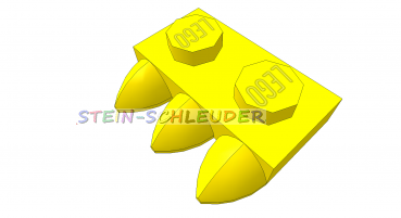 Lego Platte 1 x 2 mit 3 Klauen (15208)