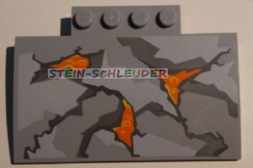 Lego Keilstein 5 x 8 x 2/3 bedruckt (15625pb011)