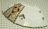 Lego Paneele 14 x 14 x 2 & 2/3 mit Aufdruck links (30116px2)