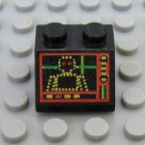 Lego Schrägstein 45 bedruckt (3039px32)