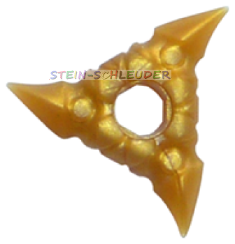 Lego Minifig Wurfstern mit Gravur (19807a)