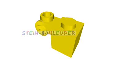 Lego Stein 1 x 1 mit  seitl. Rolle  (20310)