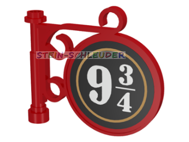 Lego Fabuland Schild mit Sticker (2038pb06)