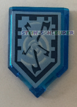 Lego Fliese 2 x 3 fünfeck, bedruckt (22385pb043)