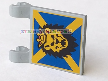 Lego Flagge mit Löwenkopf 2 x 2 (2335px10)