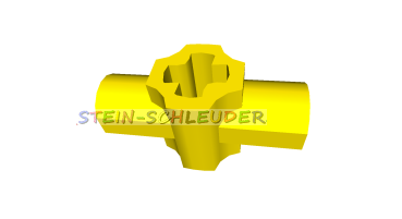 Lego Technic Achs-Verbinder mit 2 Stabhalter (24122)