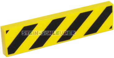 Lego Fliese 1 x 4 bedruckt (2431p52)