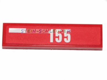 Lego Fliese 1 x 4 mit Sticker (2431pb0344L)