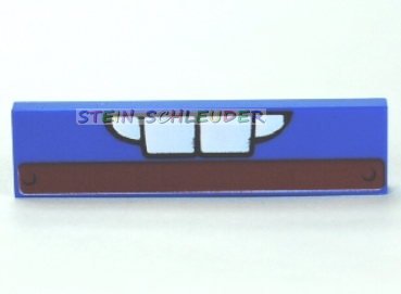 Lego Fliese 1 x 4 bedruckt (2431pb190)
