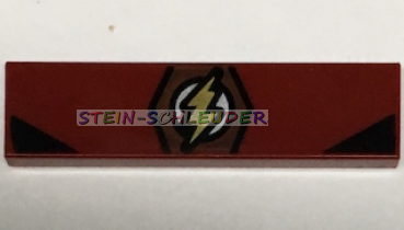 Lego Fliese 1 x 4 bedruckt (2431pb501)