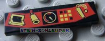 Lego Fliese 1 x 4 bedruckt (2431px1)
