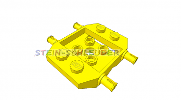 Lego  Autobasis 3 x 4 mit Pins (24326)