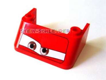 Lego Windschutz 3 x 4 x 1 1/3 bedruckt (2437pb02)