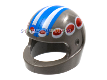 Lego Minifigur Helm bedruckt (2446pb14)
