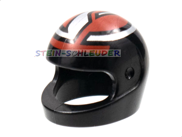 Lego Minifigur Helm bedruckt (2446pb18)