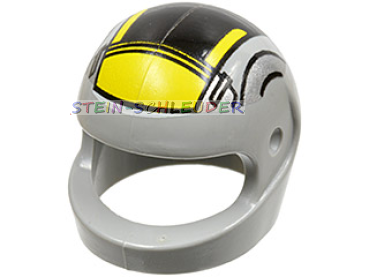 Lego Minifigur Helm bedruckt (2446pb22)