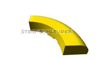 Lego Rundstein 5 x 5 x 1 ohne Noppen (24599)