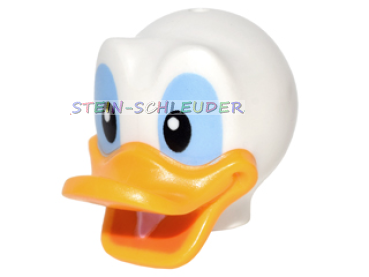 Lego Minifig Kopf Donald Duck (24633pb01)