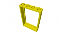 Lego Fensterrahmen 1 x 4 x 5 (2493G)