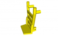 Lego Minifigur Sackkarre (2495)