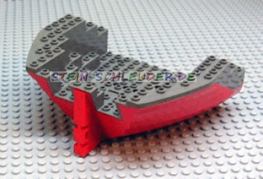 Lego Bootsrumpf Segment 16 x 14 x 5 & 1/3 (2559c04)