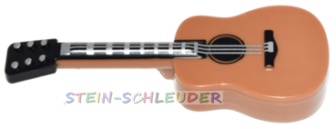 Lego Gitarre bedruckt (25975pb01)