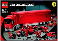 Lego Technik Bauanleitung "Scuderia Ferrari Truck" (8654)