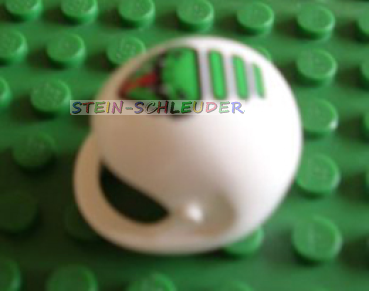 Lego Technik Figur Helm bedruckt (2715pb01)