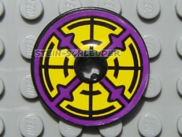 Lego Technik Disc 3 x 3 mit Sticker (2723pb036)