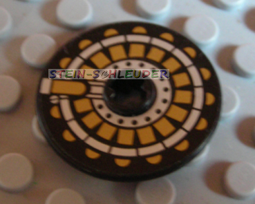 Lego Technik Disc 3 x 3 mit Sticker (2723pb043)