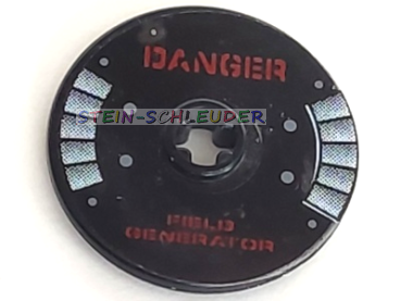 Lego Technik Disc 3 x 3 mit Sticker (2723pb049)