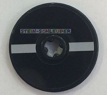 Lego Technik Disc 3 x 3 mit Sticker (2723pb057)