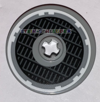 Lego Technik Disc 3 x 3 mit Sticker (2723pb080)