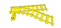 Lego Eisenbahn 9V Weiche, rechts (2859)