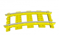 Lego 9V Schiene, gebogen (2867)