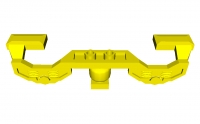 Lego Zugmotor Seitenblende (2871)