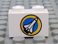 Lego Stein 1 x 2 bedruckt (3004px16)