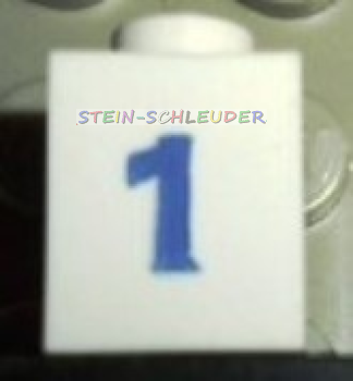 Lego Stein 1 x 1 bedruckt (3005pt1s)