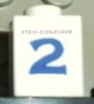Lego Stein 1 x 1 bedruckt (3005pt2s)